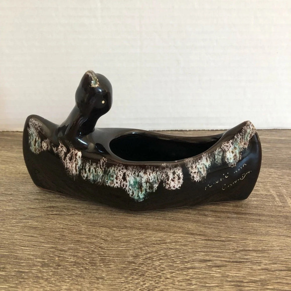 Vtg Drip Glaze Pottery - Picture 3 of 9